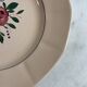 Sarreguemines hand-painted presentation plate