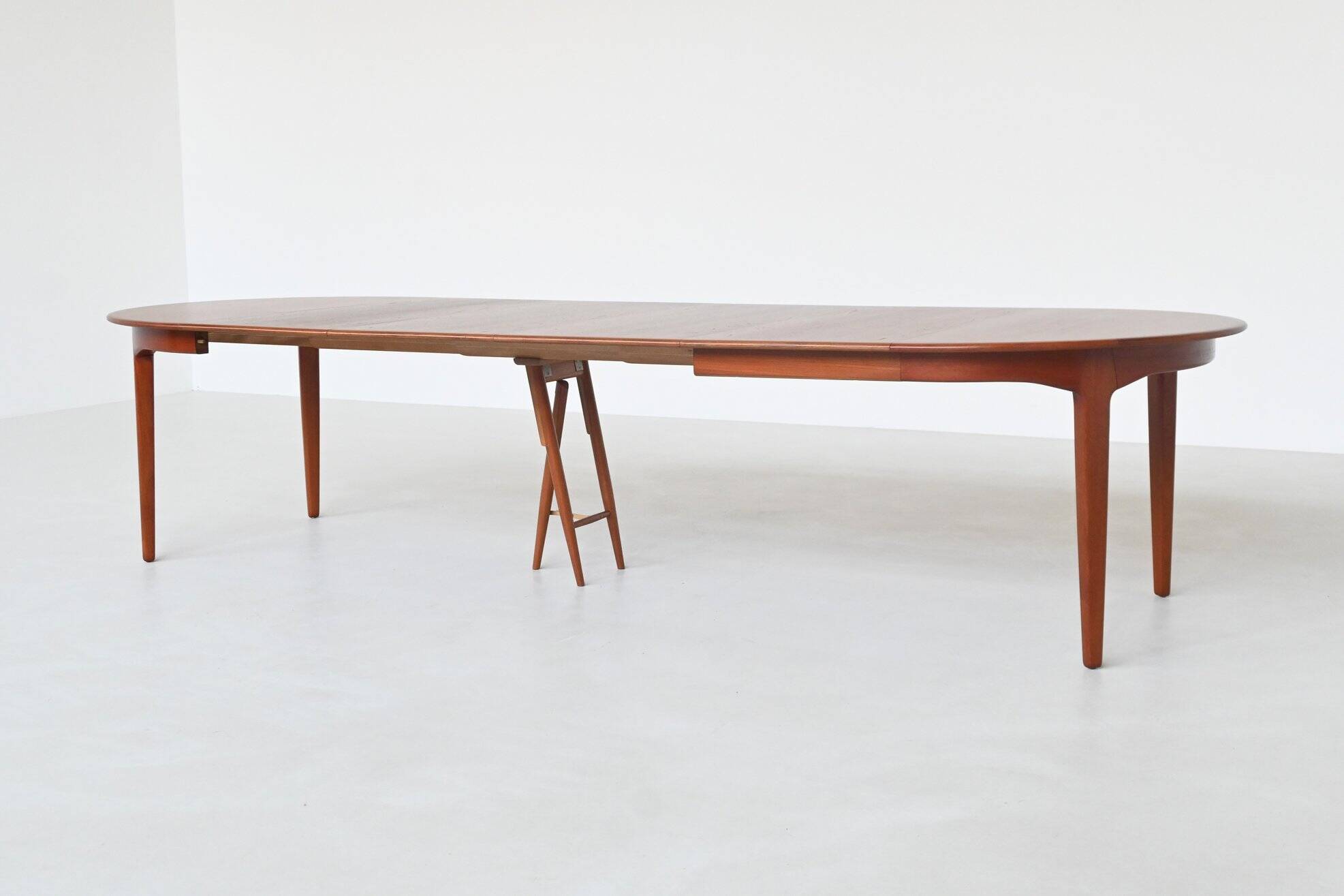 Henning Kjaernulf model 62 dining table teak Soro Stolefabrik Denmark 1958