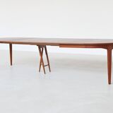 Henning Kjaernulf model 62 dining table teak Soro Stolefabrik Denmark 1958