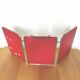 Triple barber mirror 57x27cm