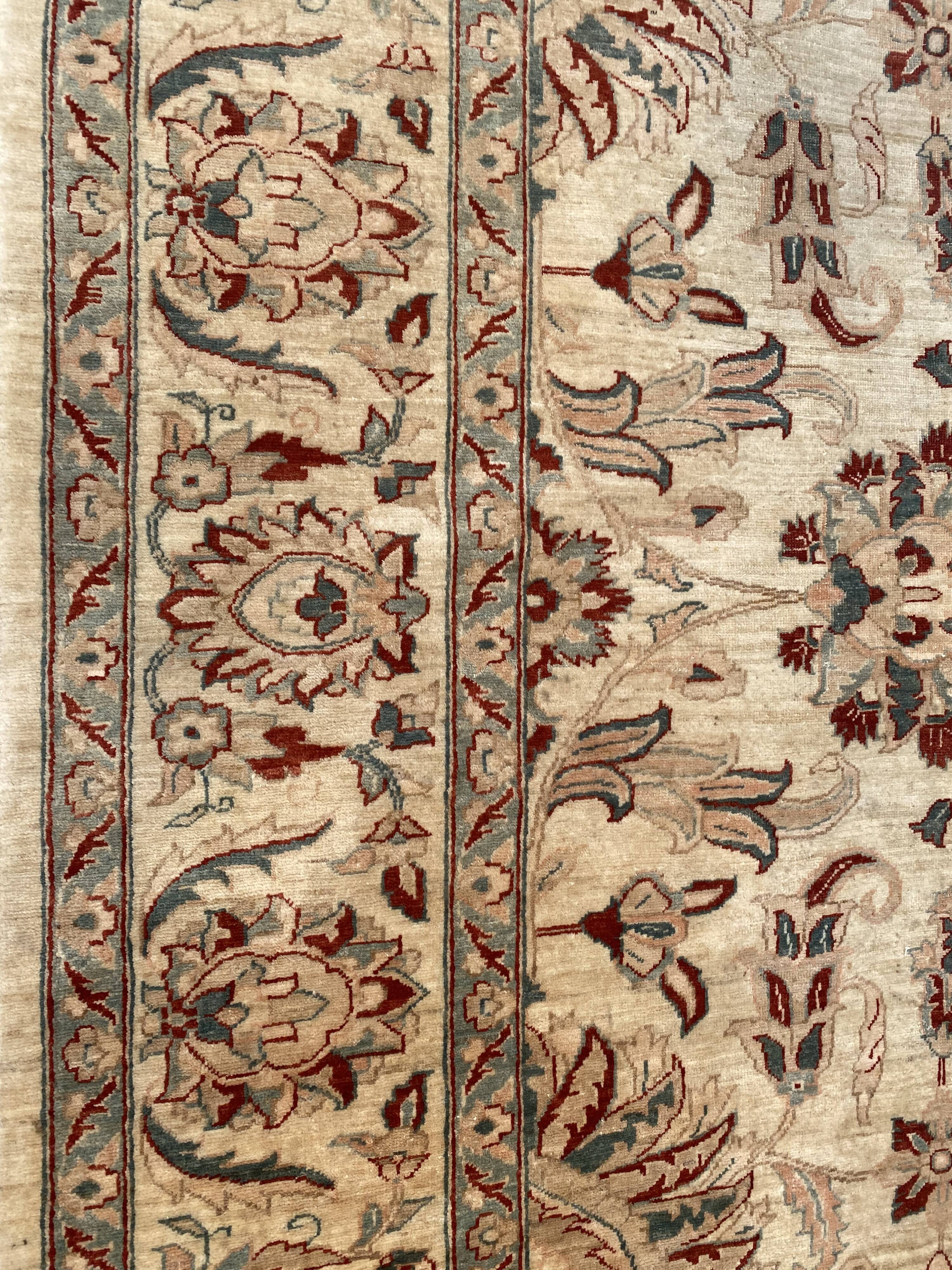 Contemporary carpet Chobi Afghan handmade 250x290 cm