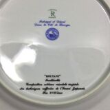 Raynaud & cie - service of 12 flat plates "koutani" in limoges
