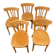 Set of 5 "Baumann" bistro chairs