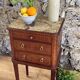 Bedside table Louis XVI marquetry