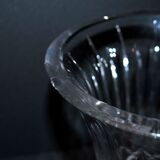 Cut crystal vase signed "Cristal St Louis France" H20