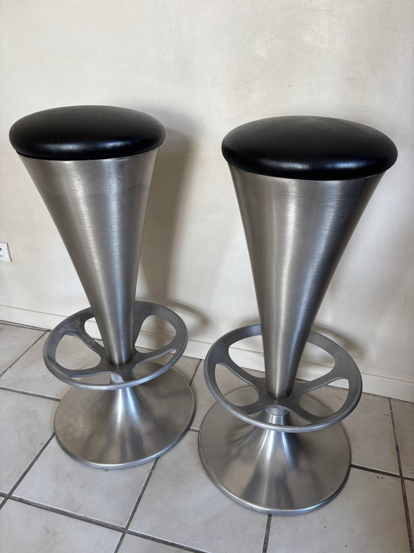 Pair of Pedrali Dream 4816 stools
