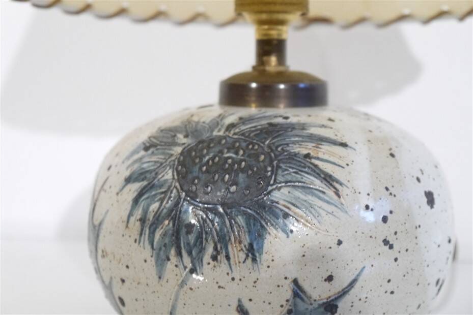 Sandstone ball lamp 1950