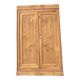 Renovated antique wardrobe in raw solid wood: wardrobe