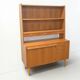 Vintage Scandinavian teak library secretary from Denmark 1960.