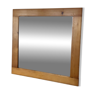 Miroir en pin massif
