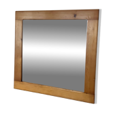 Miroir en pin massif