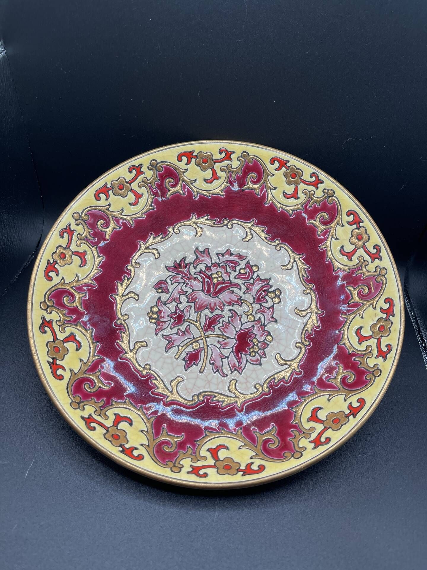 Assiette / plat  longwy