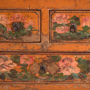Antique lacquered elm wood buffet – China, circa 1900