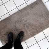 Tapis Vintage Moderne Allemand (57cm x 111cm), Années 1960, Élégance Minima