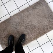Tapis Vintage Moderne Allemand (57cm x 111cm), Années 1960, Élégance Minima