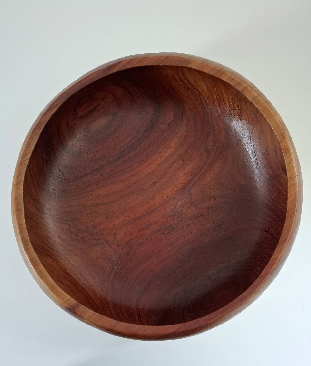Vintage teak platter