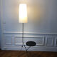 Tripod floor lamp with side table 1960