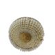 Vintage brass ceiling light/suspension with crystal.