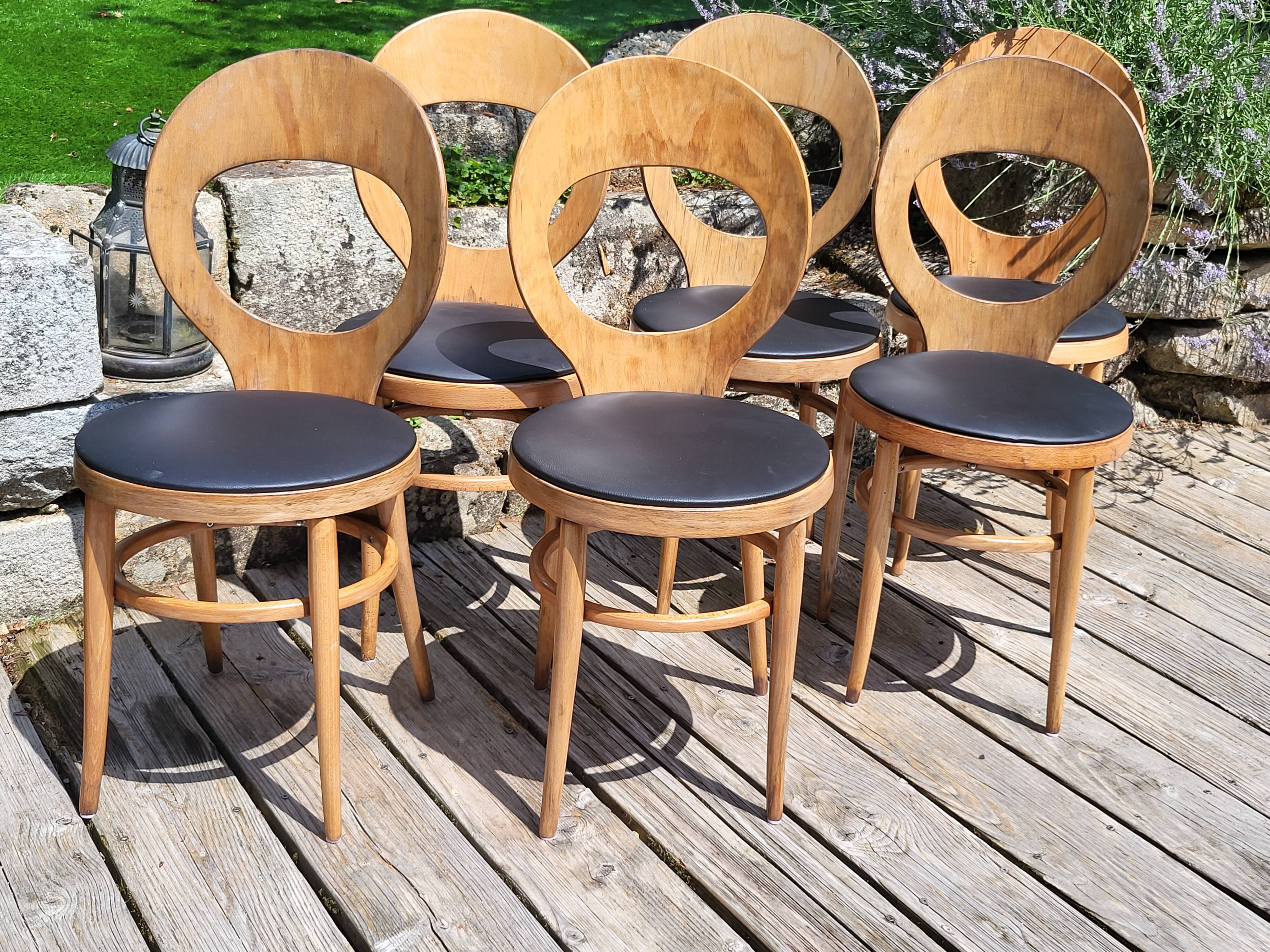 6 Baumann Seagull chairs