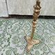 Portemanteau en laiton et bronze
