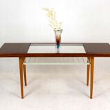 Table basse en verre de Jitona, années 60