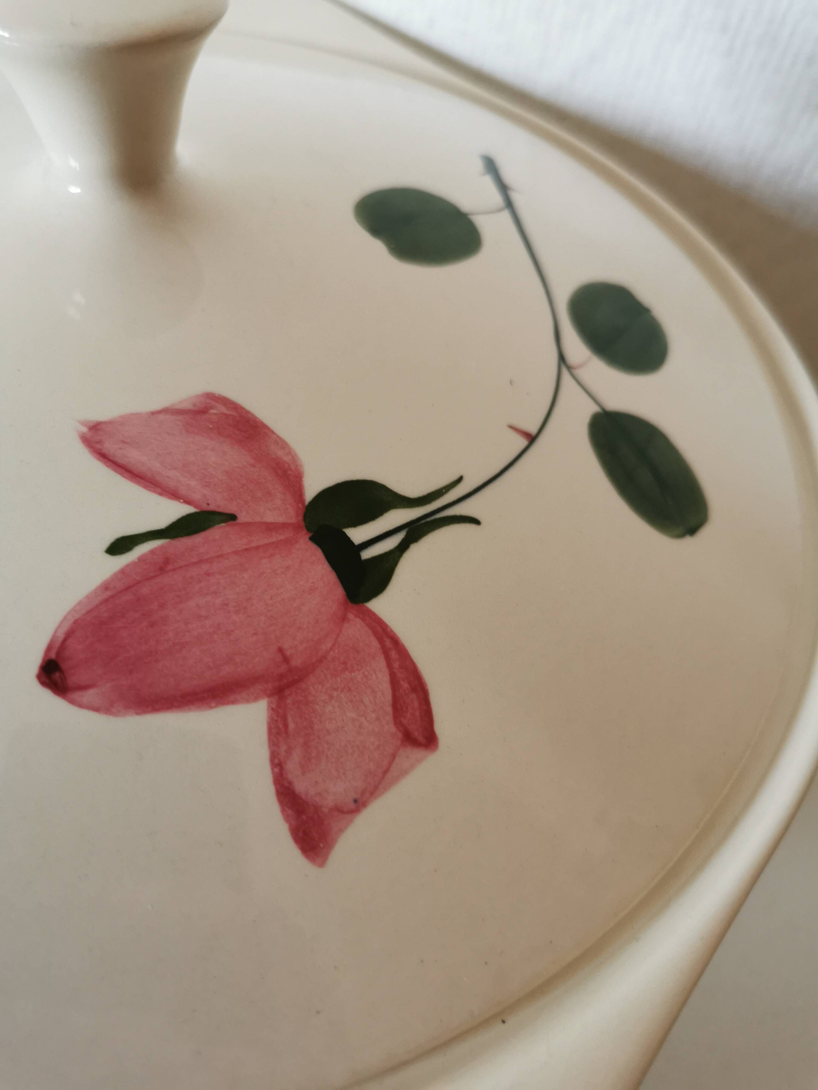 saladier , soupière, Villeroy et boch motif de fleur
