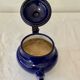 Vintage teapot 1950 in enamelled sheet metal