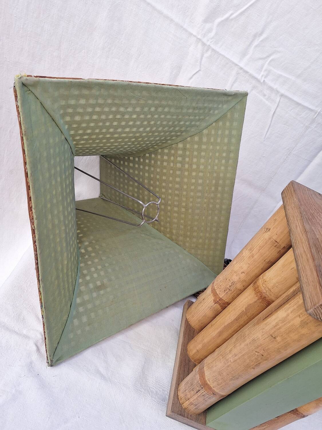 Paire de lampes pagode