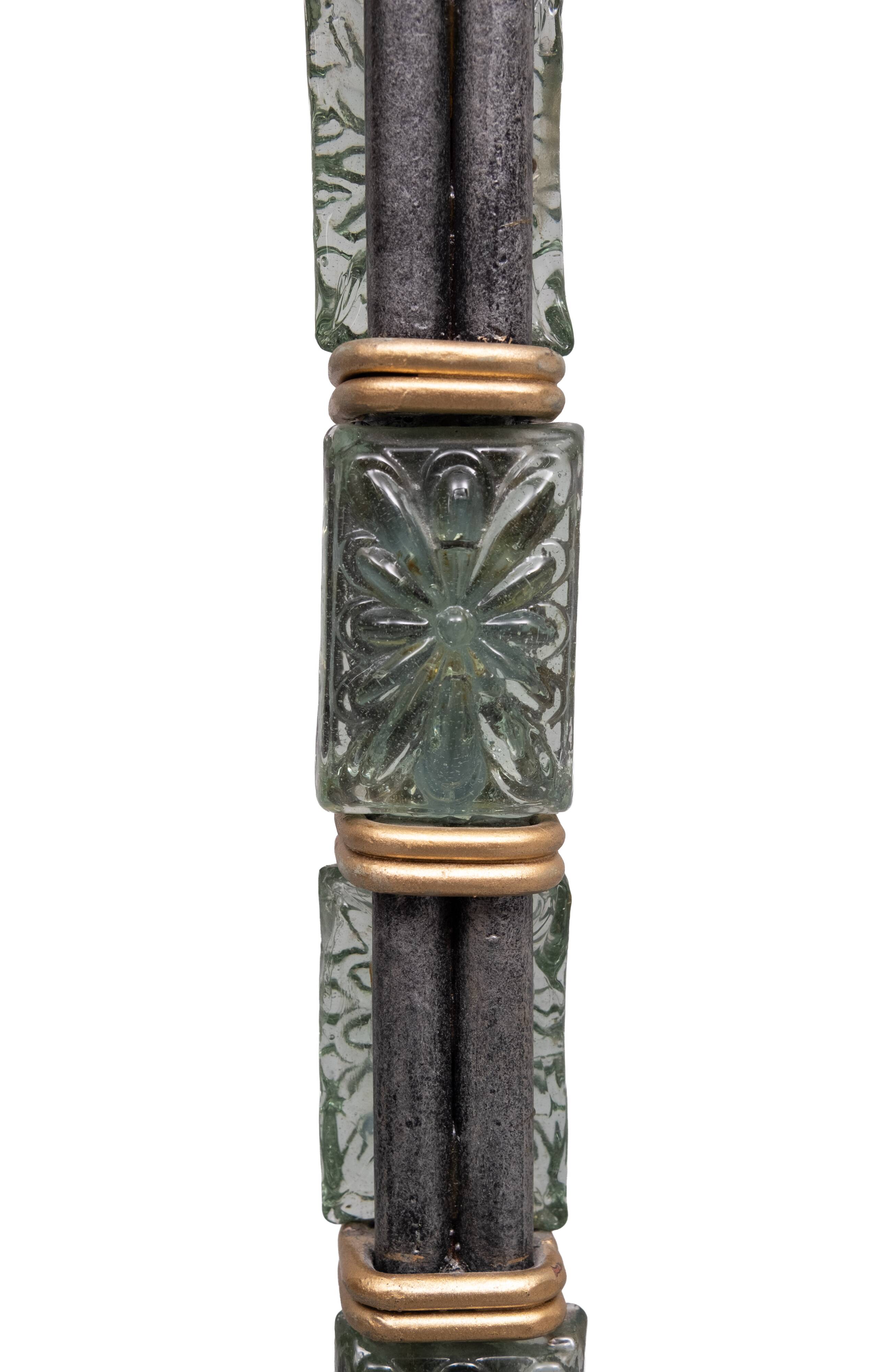 Wrought Iron Candle Stand With Beads Denmark