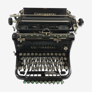 Collection continental typewriter typewriter, 1930