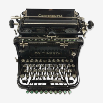Machine à écrire de collection continental typewriter, 1930
