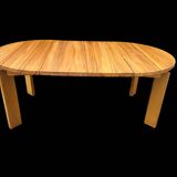 dining table in elm Maison Regain