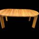 dining table in elm Maison Regain