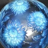 Art deco "dahlia" basin cup in opalescent glass sabino etling verlys? 1920