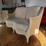 Louis XV style sofa and 2 armchairs