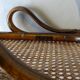 Repose pieds Thonet 1900, canné