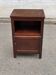 Table de chevet art déco en bois 1960