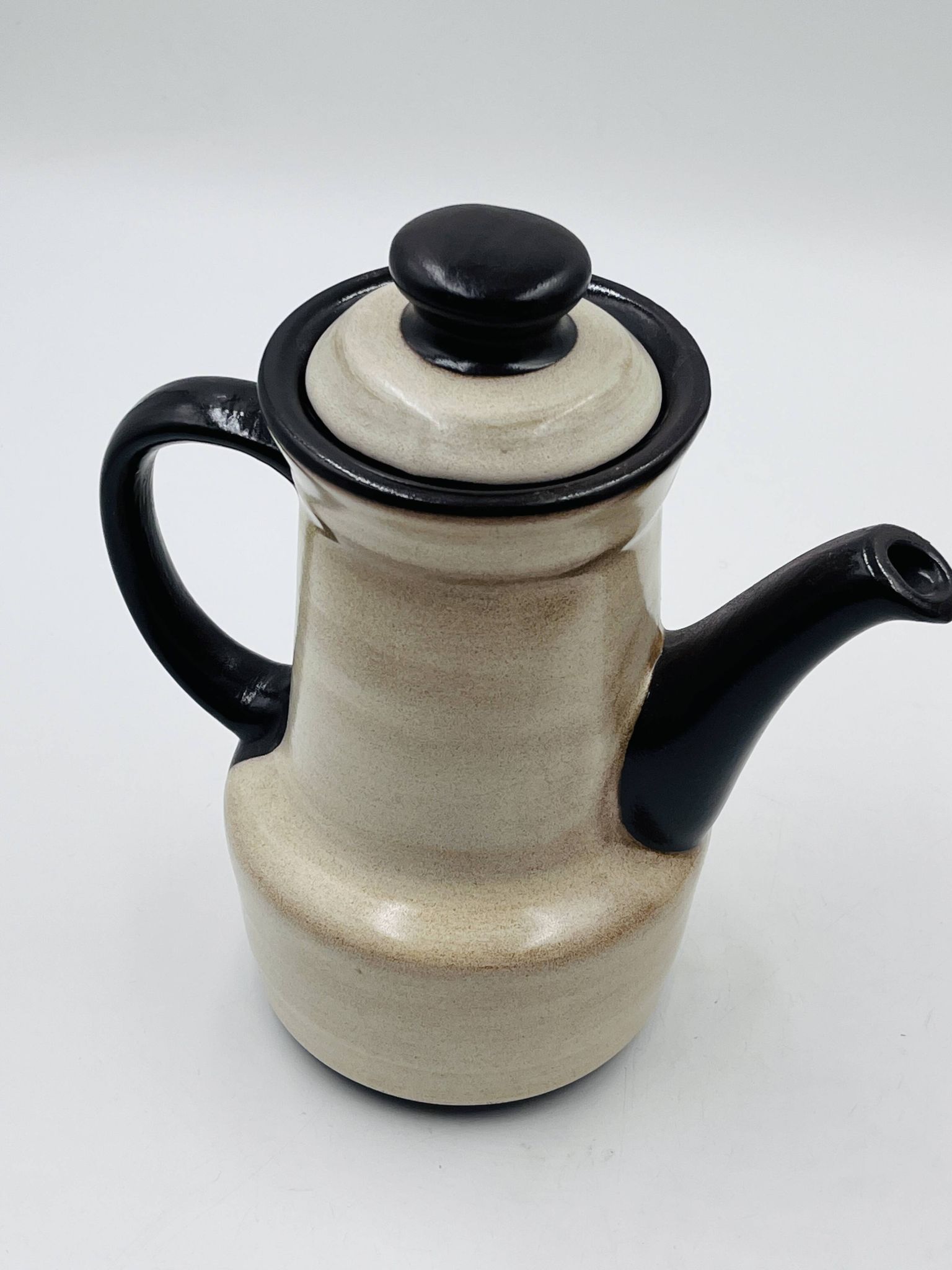 Vintage tableware service from West Germany from the 1970s.