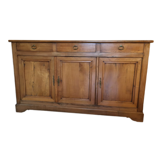 Solid cherry sideboard Louis Philippe style