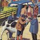 Vintage mdi school poster "the market, the fair