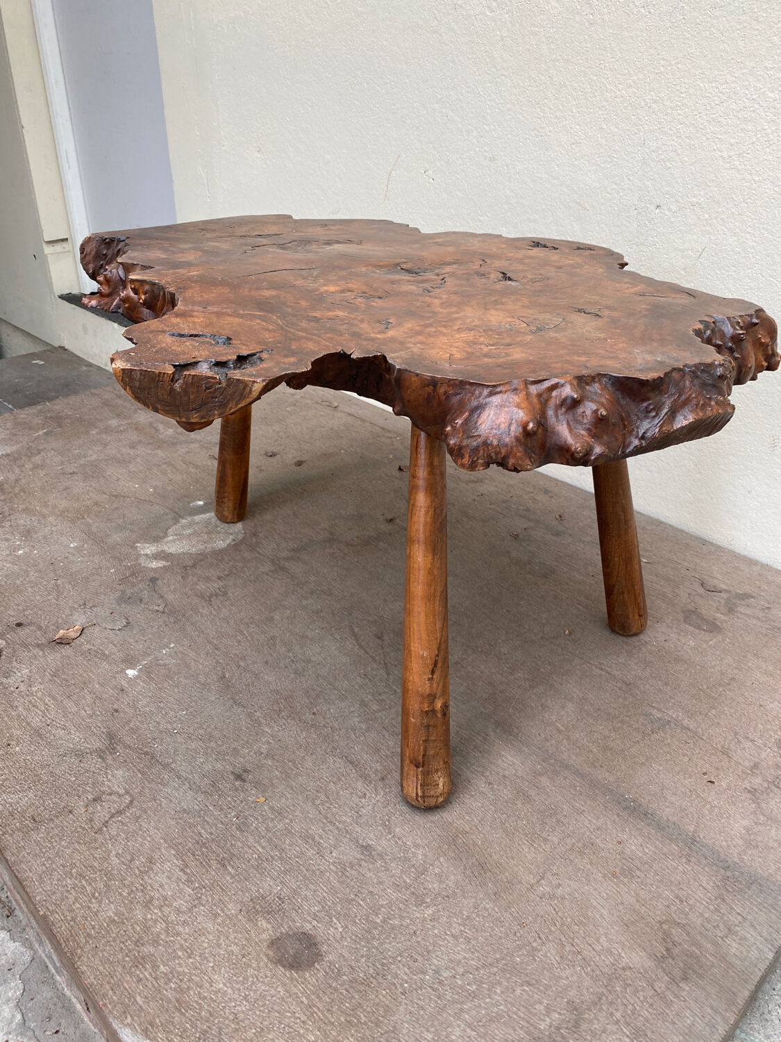 Coffee table end of canape
