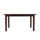 Table en palissandre, design danois, années 1970, fabriquée au Danemark