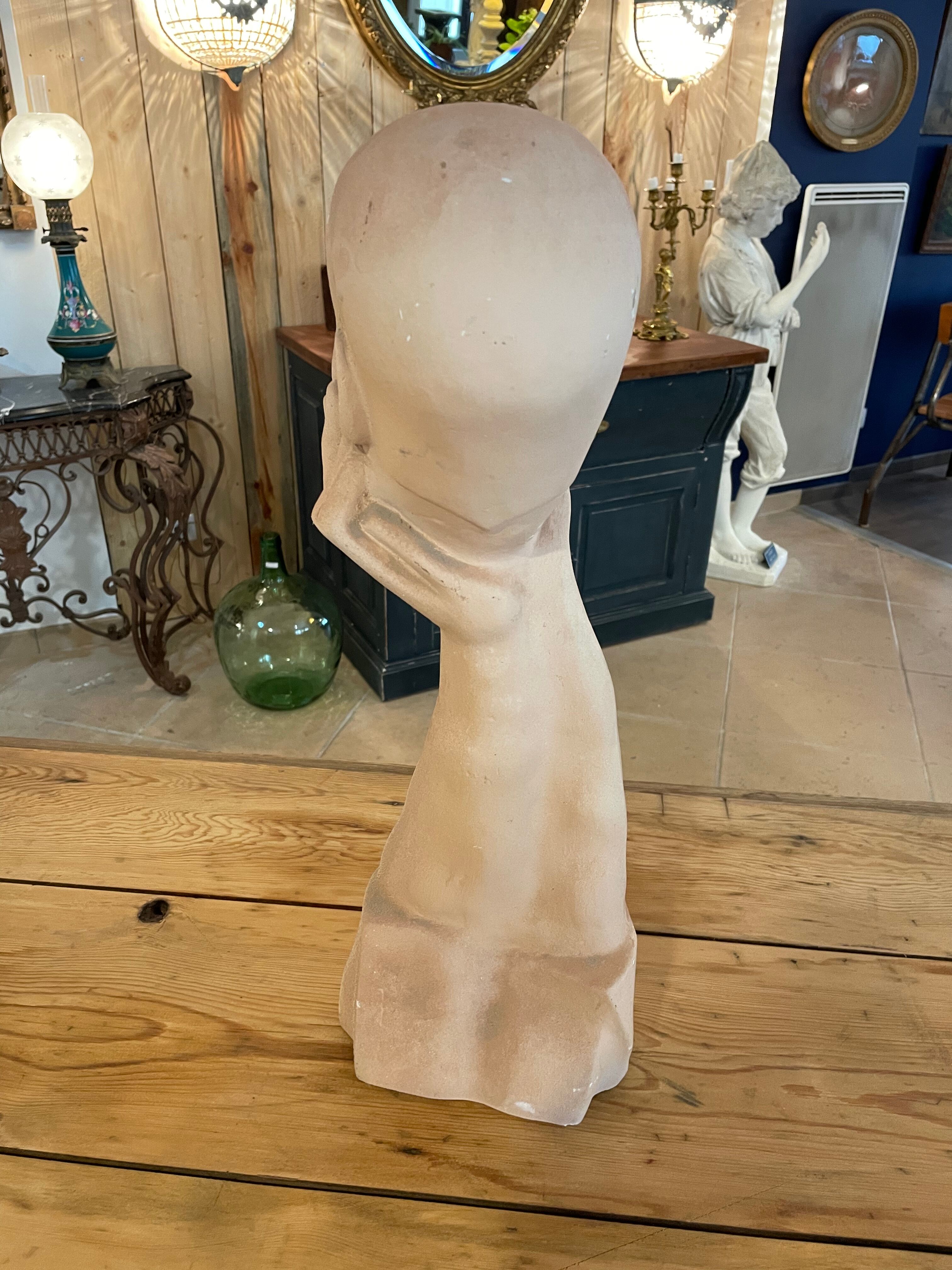 Christian Dior plaster face