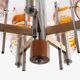 Pendant lamp, Murano glass, Italian design, 1970s, production: Italy