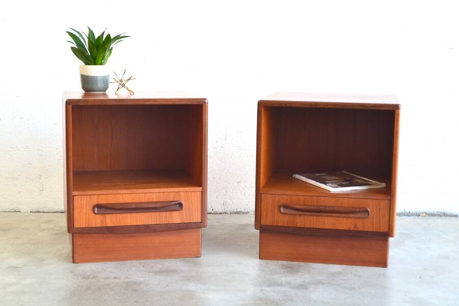Pair of bedside tables by G-Plan