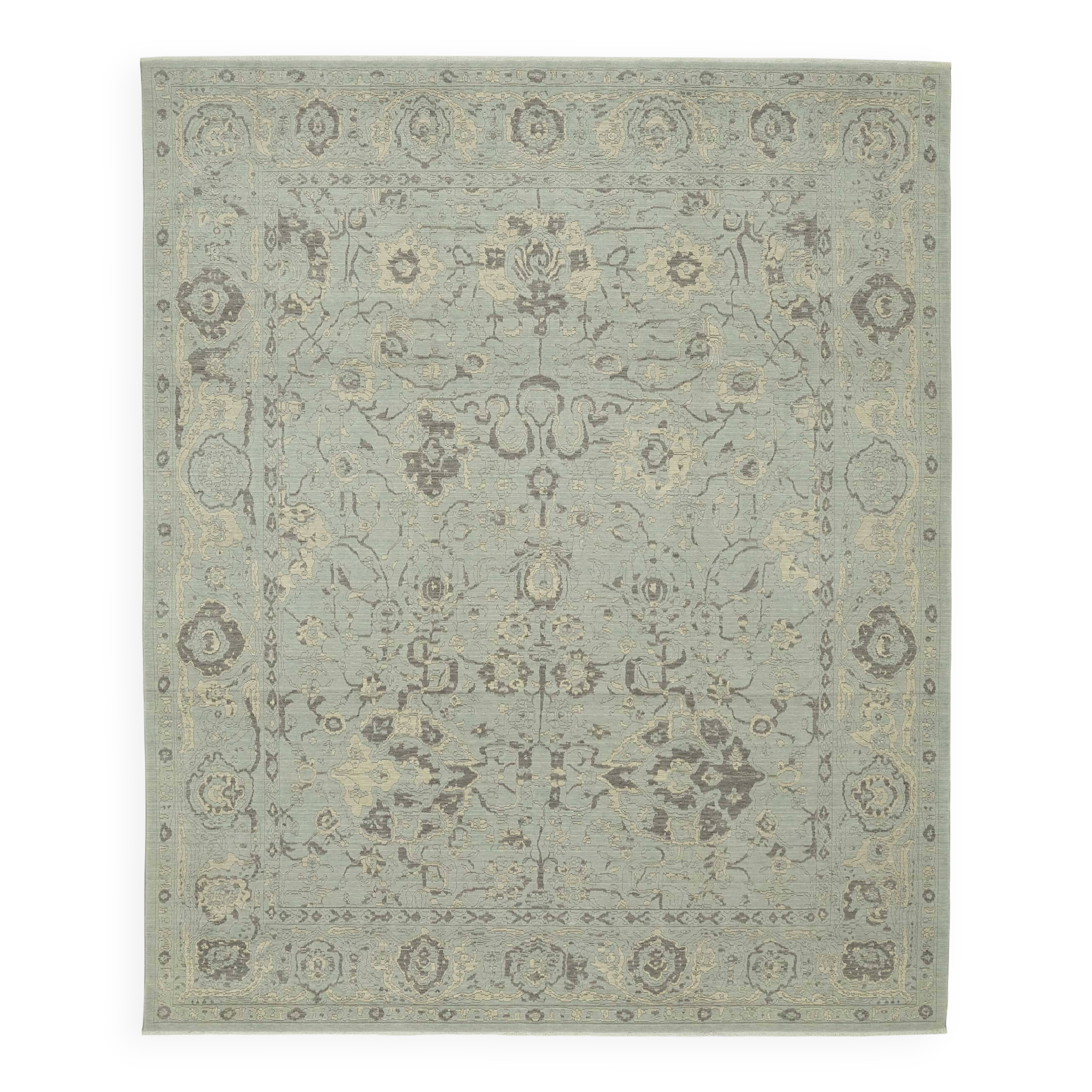 Turkish Handcrafted Loom Oushak Rug 307 cm x 373 cm