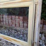 Wooden canopy 3 windows with bellows and abbatant
