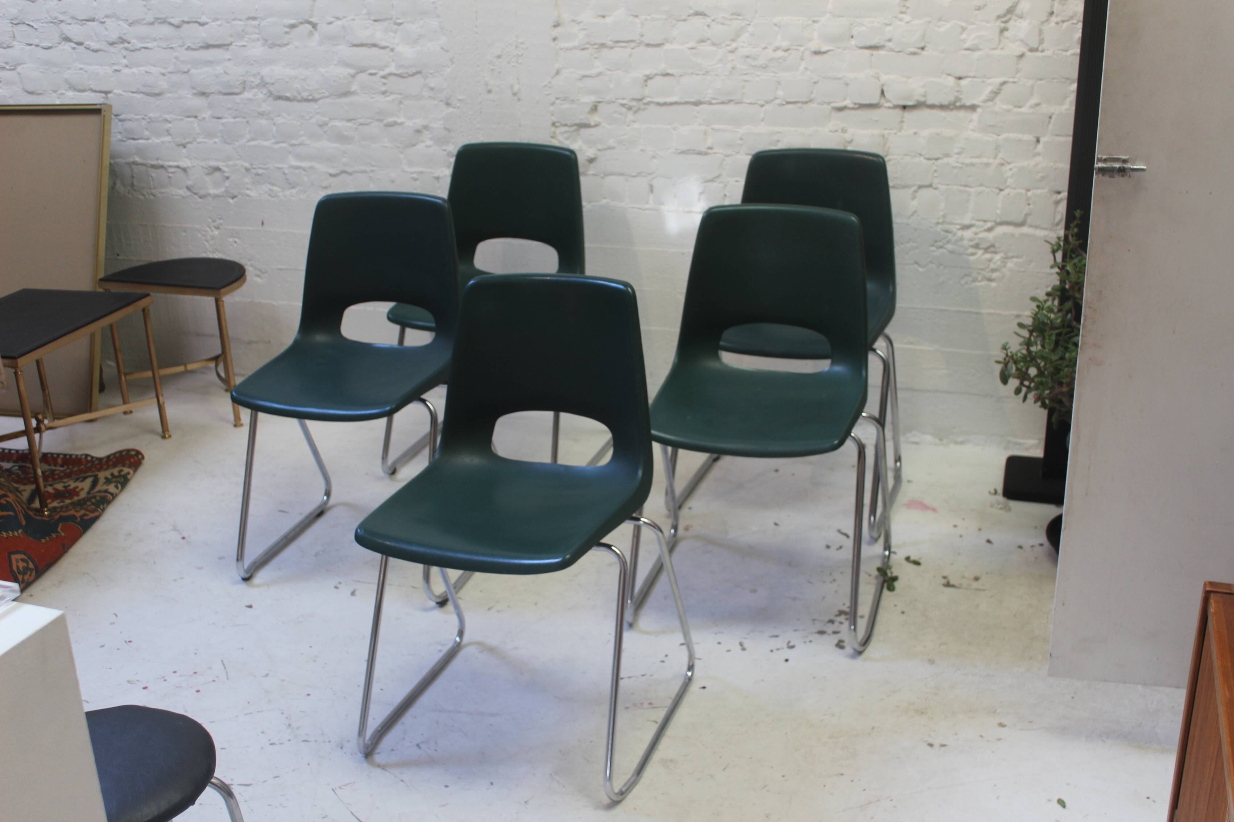Set of 6 vintage chairs by Marko Netherlands 1970
