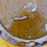 Vintage Vallauris flat cut