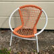 Fauteuil vintage enfant scoubidou